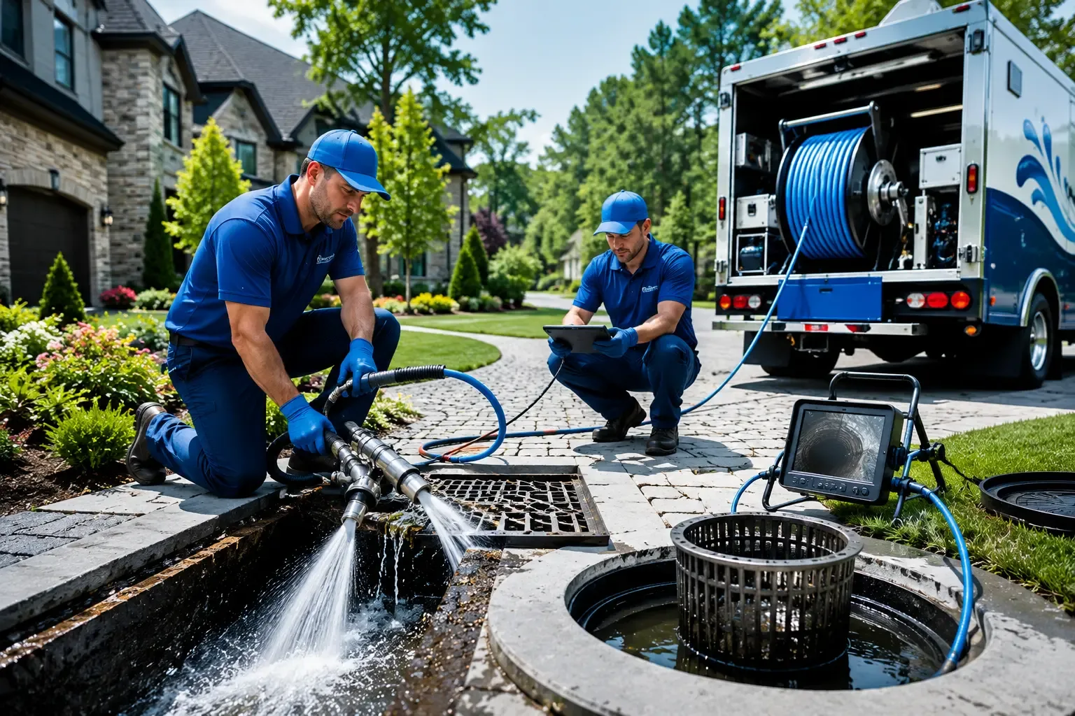 Local outdoor drain cleaning professionals in Delmont, PA